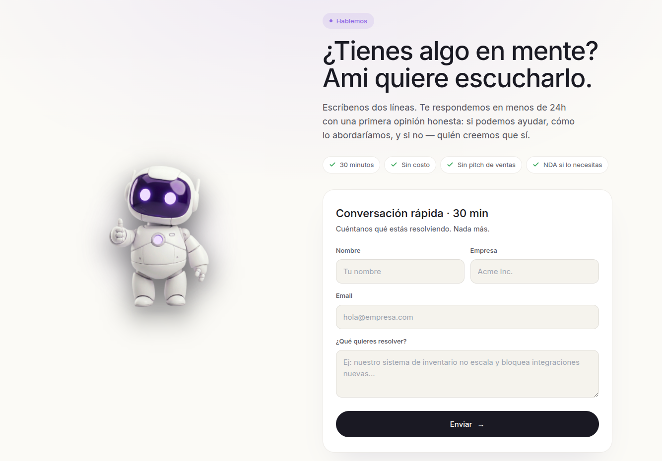 Amcode - Contacto